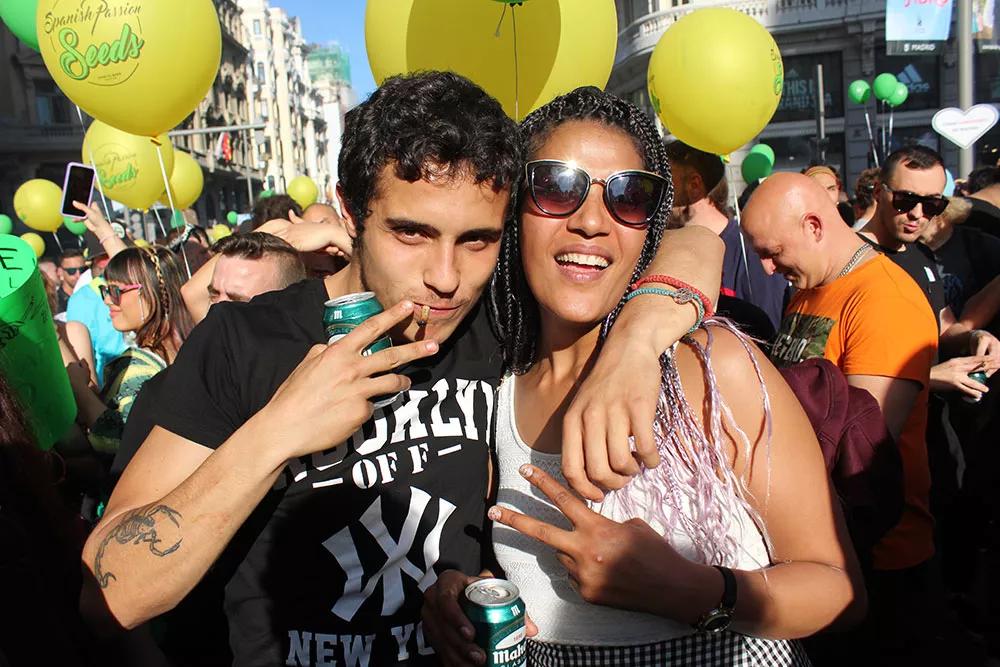 25 años de marcha cannábica en Madrid