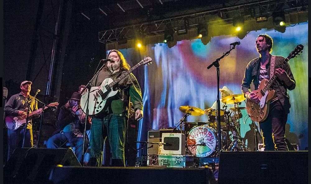 The 13th Floor Elevators durante el concierto que ofrecieron en su reunión de 2015
