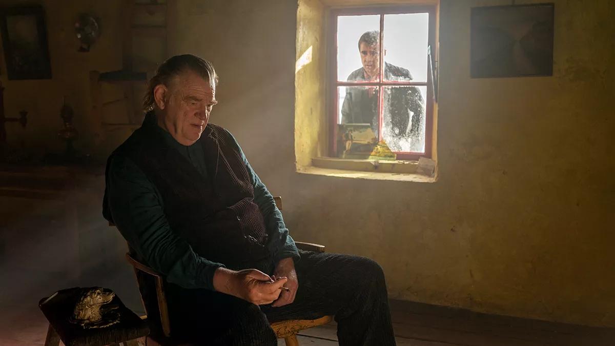 En Almas en pena de Inisherin repiten protagonismo Brendan Gleeson y Collin Farrell.