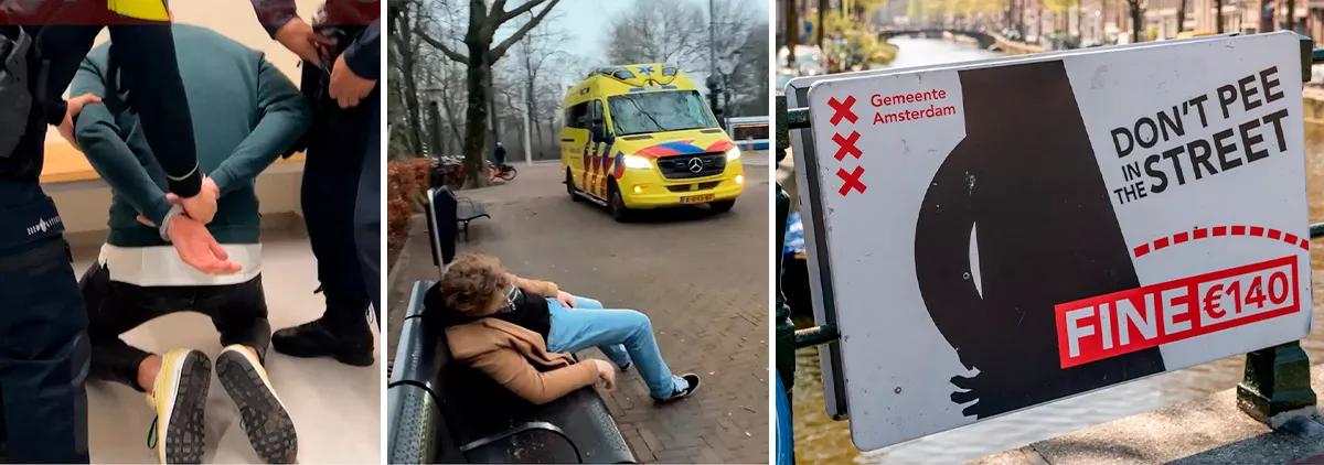 Ámsterdam lanza una campaña contra el turismo incívico dirigida a británicos