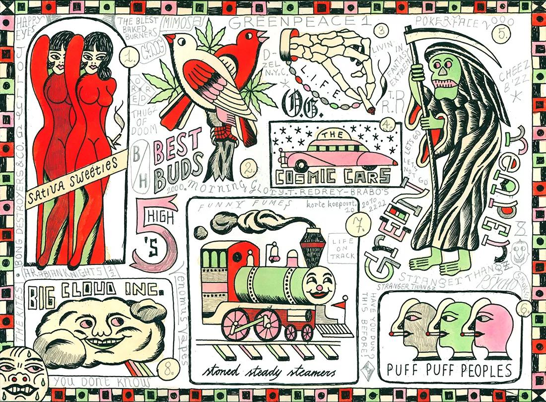 La locura de los tatuajes de cannabis llega al Museo del Cáñamo de Barcelona