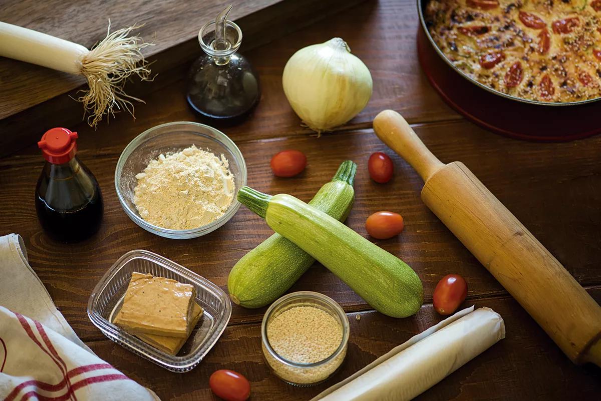 Quiche de tofu y verduras con Lord Kush Early Version