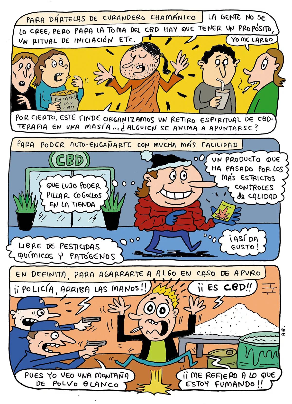 Las multiples aplicaciones el CBD Abarrots