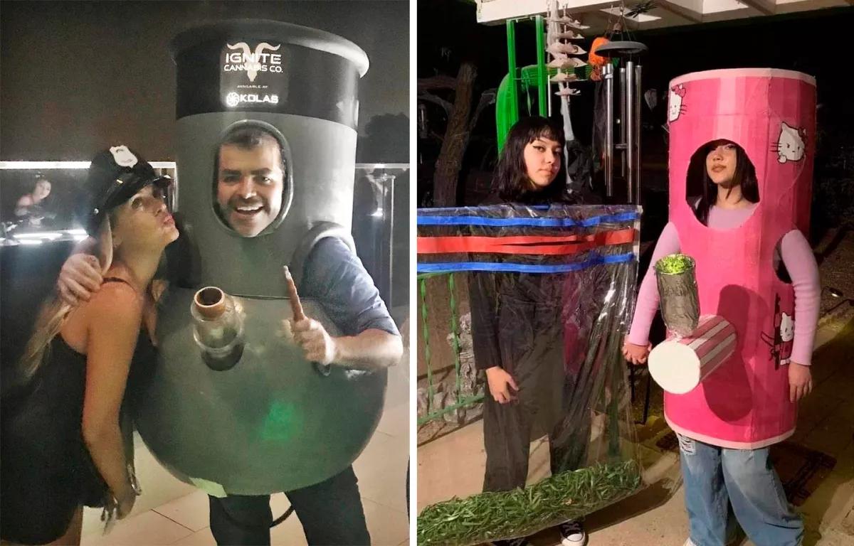 Opciones para disfrazarse de cannabis durante la fiesta de Halloween